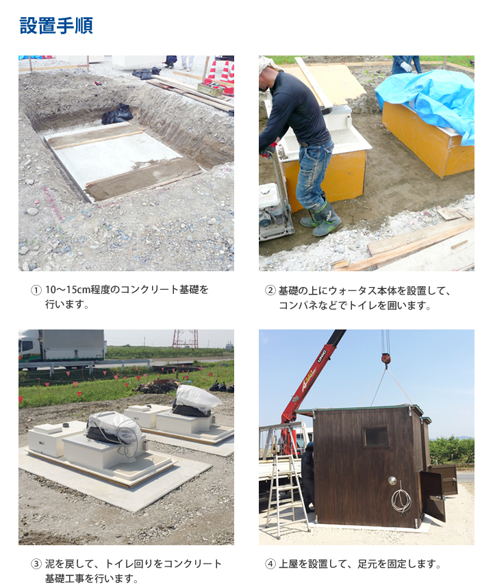 岐阜県大野町 現場事務所(設置例2)