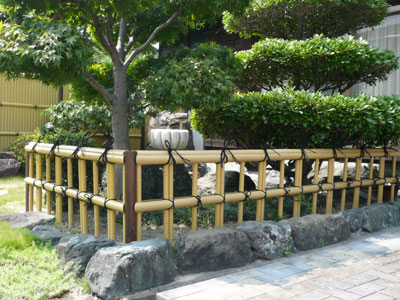金閣寺垣